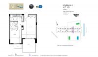 Unit 412 floor plan